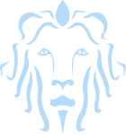 Couragio Lion Light Blue